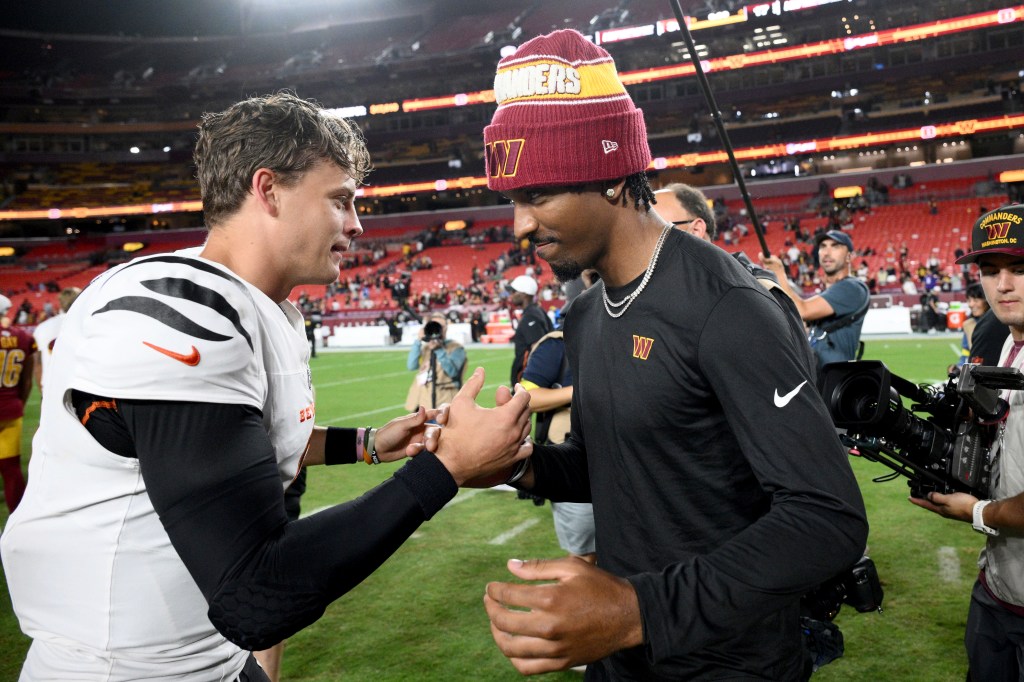 Burrow, Daniels direct early TD drives as Bengals beat Commanders in preseason