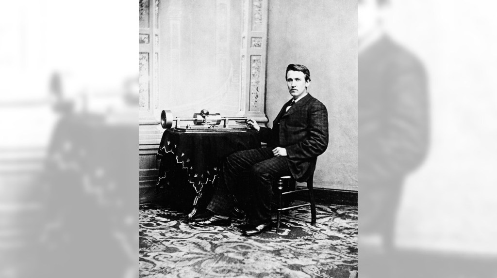 Today in History: February 19, Edison issued a patent for the phonograph